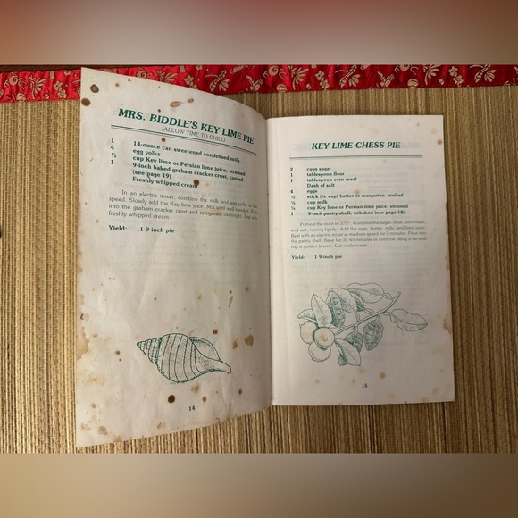Famous Florida! Key Lime Desserts Cookbook By Joyce Lafray Young 1987 - Picture 7 of 7